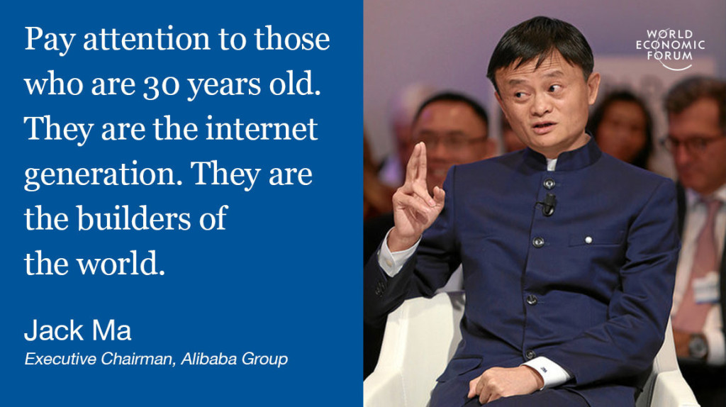 Jack Ma internet generation